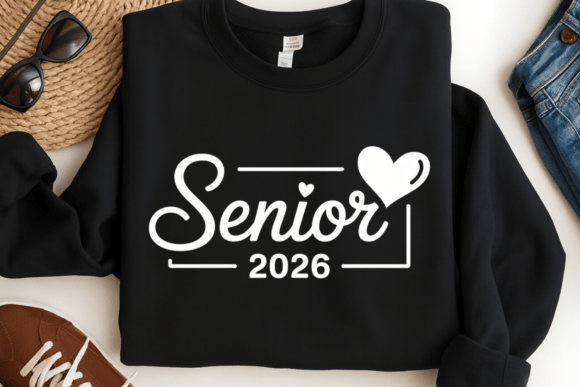 Download Senior 2026 PNG, Graduation Shirt Design - Premium Resources