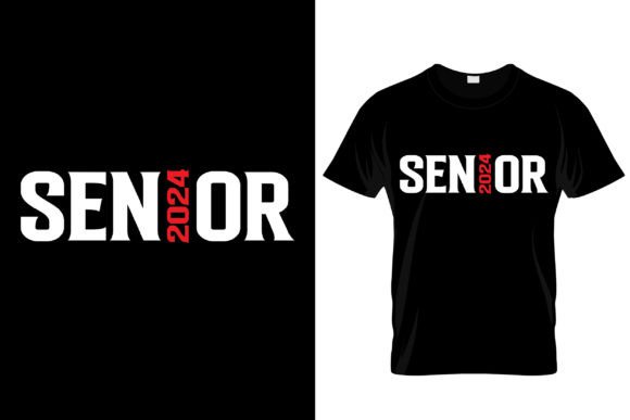 Download Senior 2024 Class of 24 Graduation Shirt - Premium Bundle