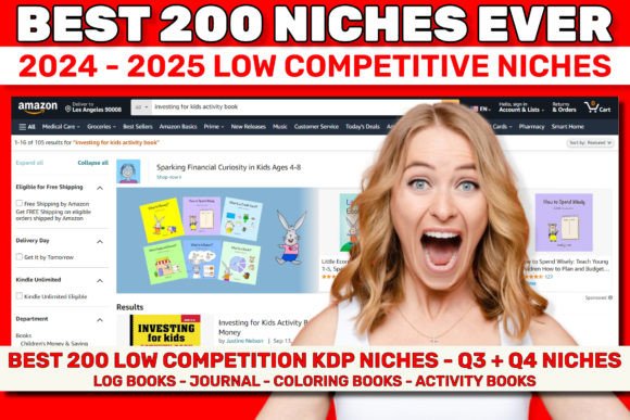 Download +200 KDP NICHES LOW COMPETITIVE KEYWORDS - 200 Collection