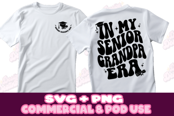 Download Senior Grandpa Era 2024 Graduation Shirt - Premium Resources